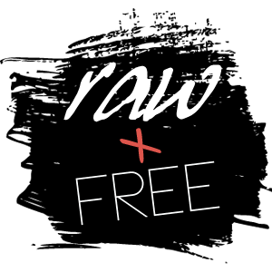 raw and free 3 logo image